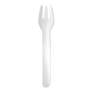 Tenedor de fibra vegetal