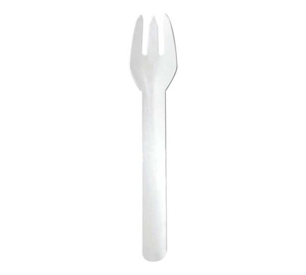 Tenedor de fibra vegetal